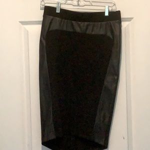 Mossimo black pencil skirt size XS